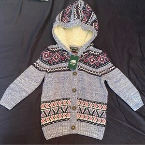Roots Baby Knit Hoodie Sweater‎